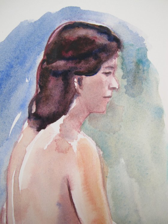 Seated/Reclining female nude