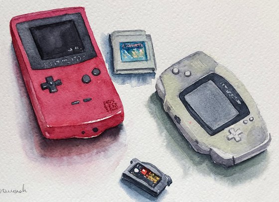 Souvenirs from a recent past - Game boys