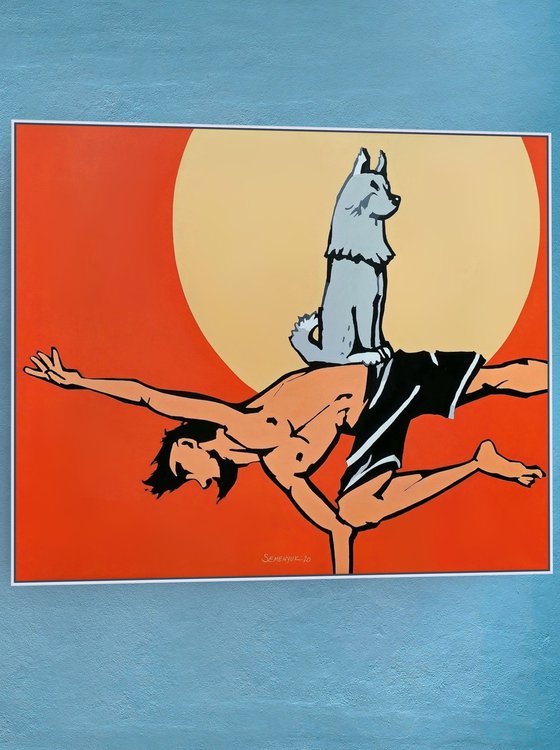 Doggy-Yogi. Next Level