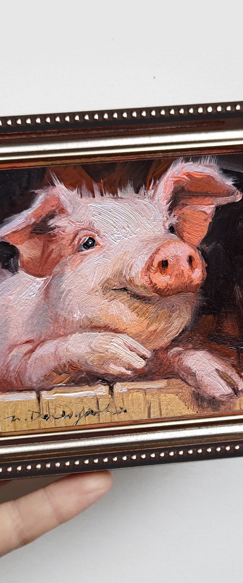 Pig by Nataly Derevyanko