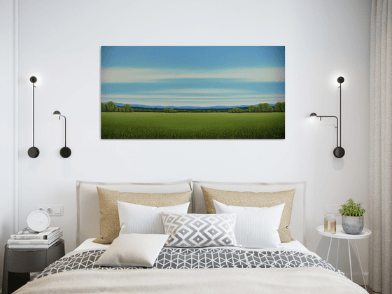 Summer Green - Blue Sky