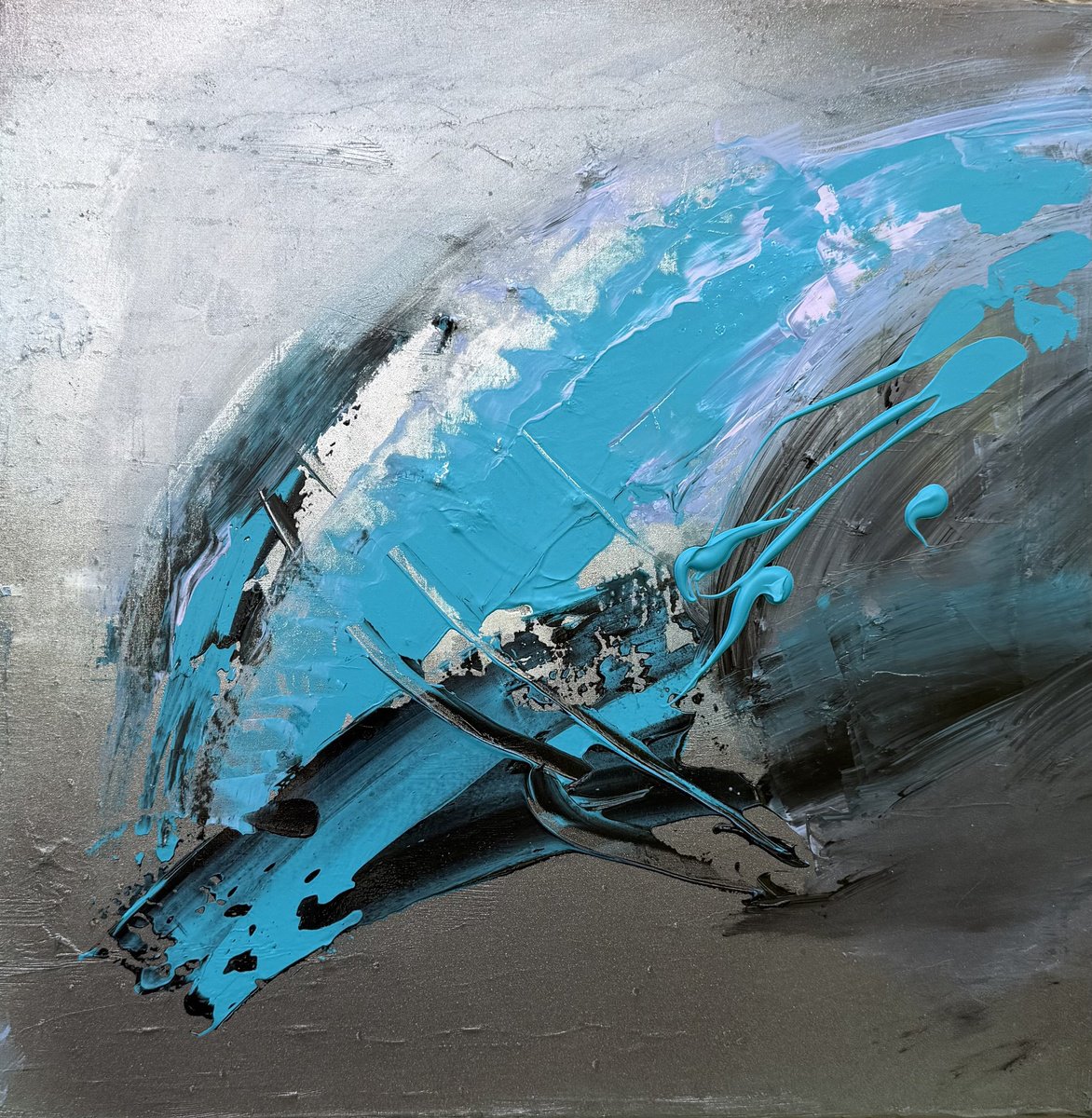Impulse By Ludmila Budanov, 16 X 16, Artwork For Sale On Artfinder