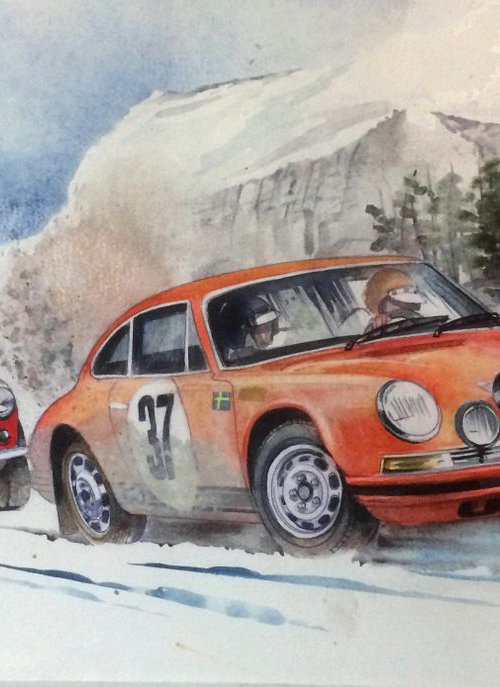 1967 Rallye Monte Carlo by John Lowerson