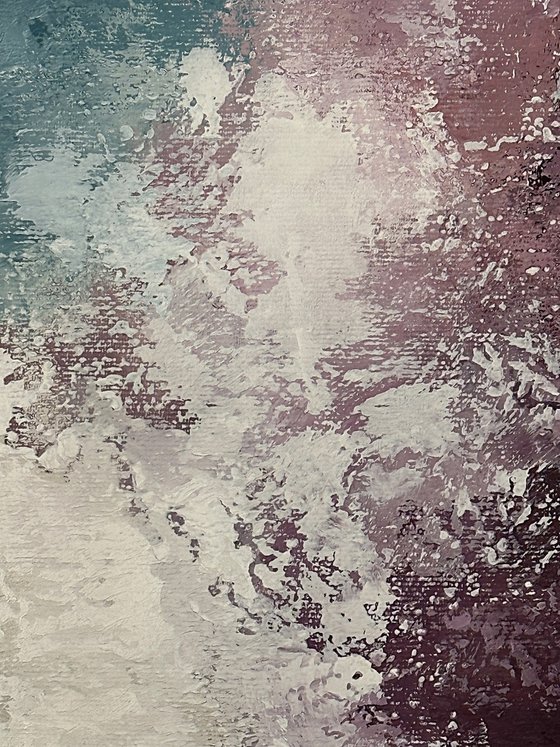 Violet Driftline – Blue Pink Ochre