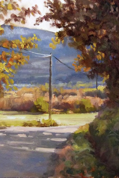 Chemin vers Salignac by Pascal Giroud