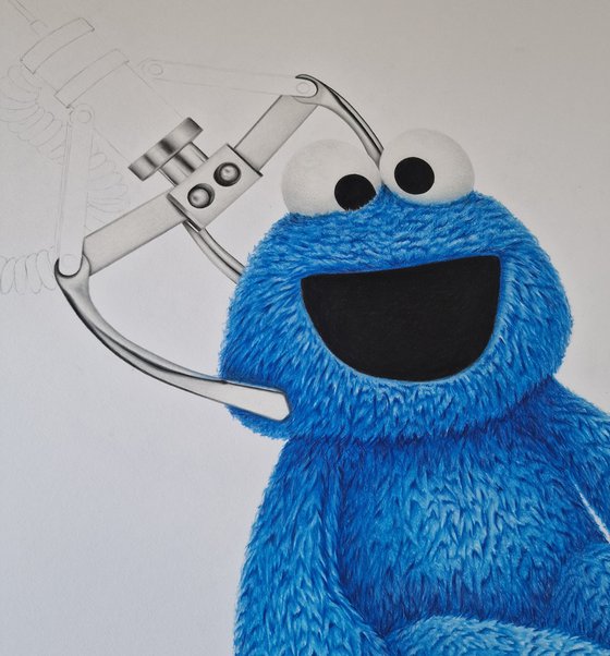 Cookie Monster: Fairground Claw Prize