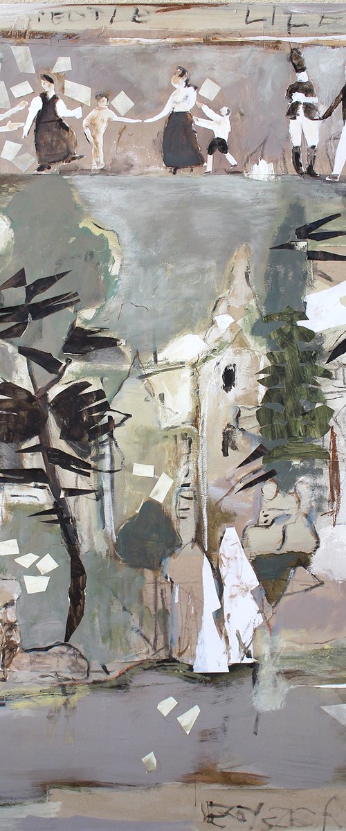 The Lifes Of Others Painting by Edina Gulyas