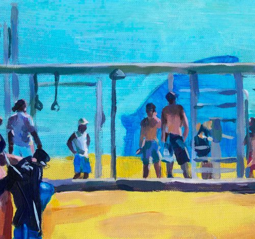On the beach by Kateryna Bortsova
