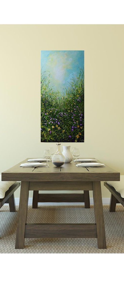 Awakening-spring landscape by Colette Baumback