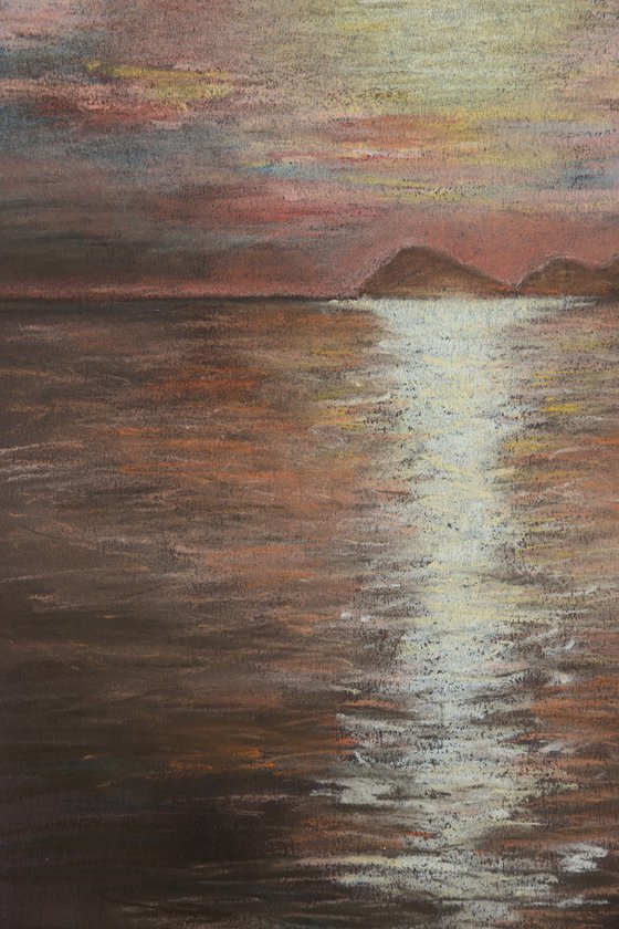 Golden Sunset at the Adriatic