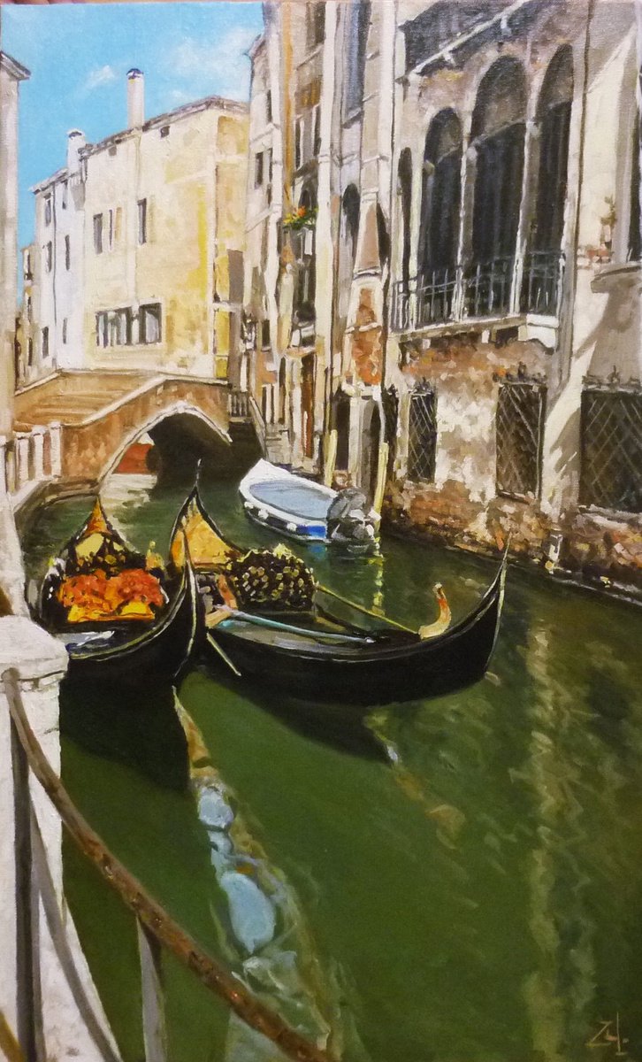Bridge in Venice by Vahan Shakhramanyan