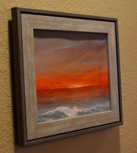 Tangerine Skies Seascape