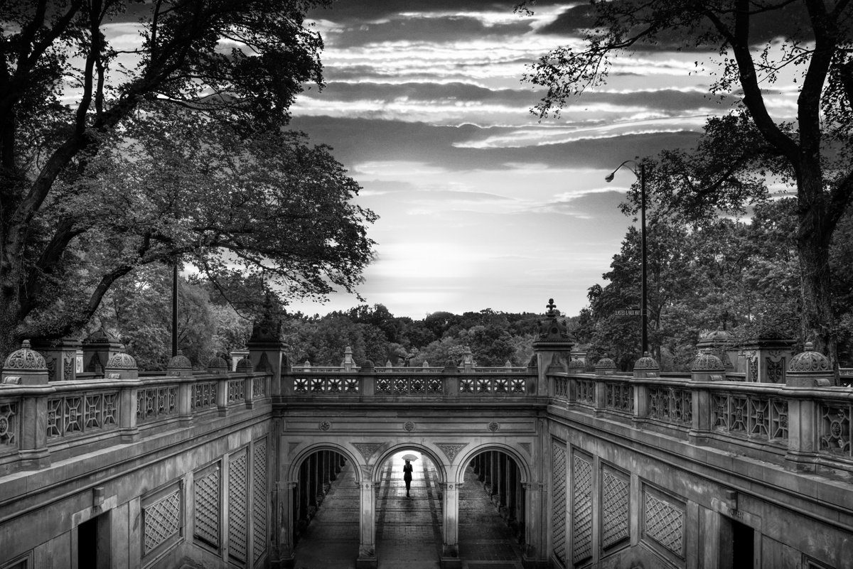 CENTRAL PARK SERENITY...Ready to hang, limited edition photograph made in New York by Harv Greenberg