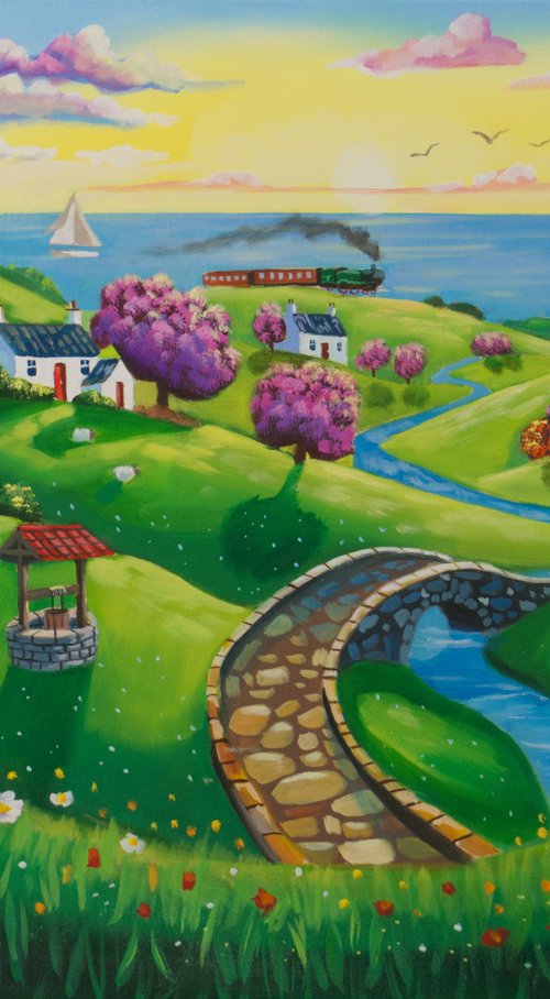 A Journey Through Summer Fields by Gordon Bruce