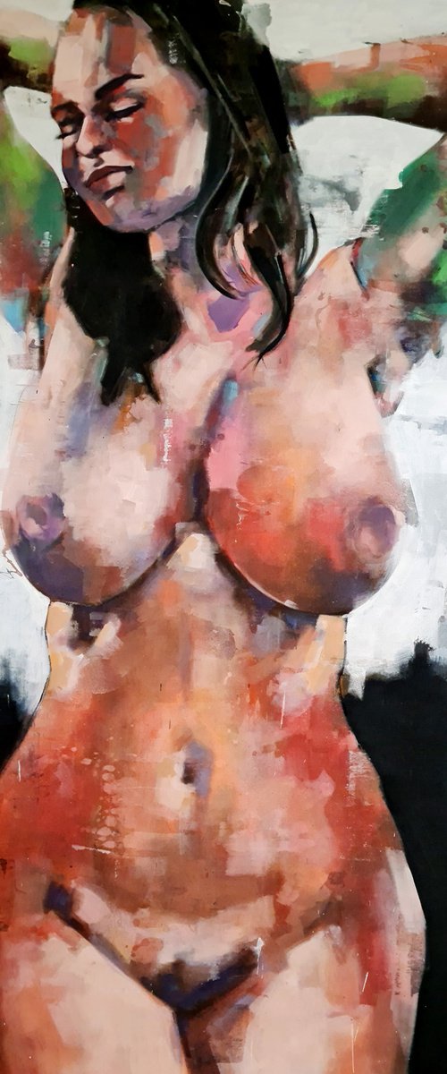 figure with green 1-15-21 by Thomas Donaldson