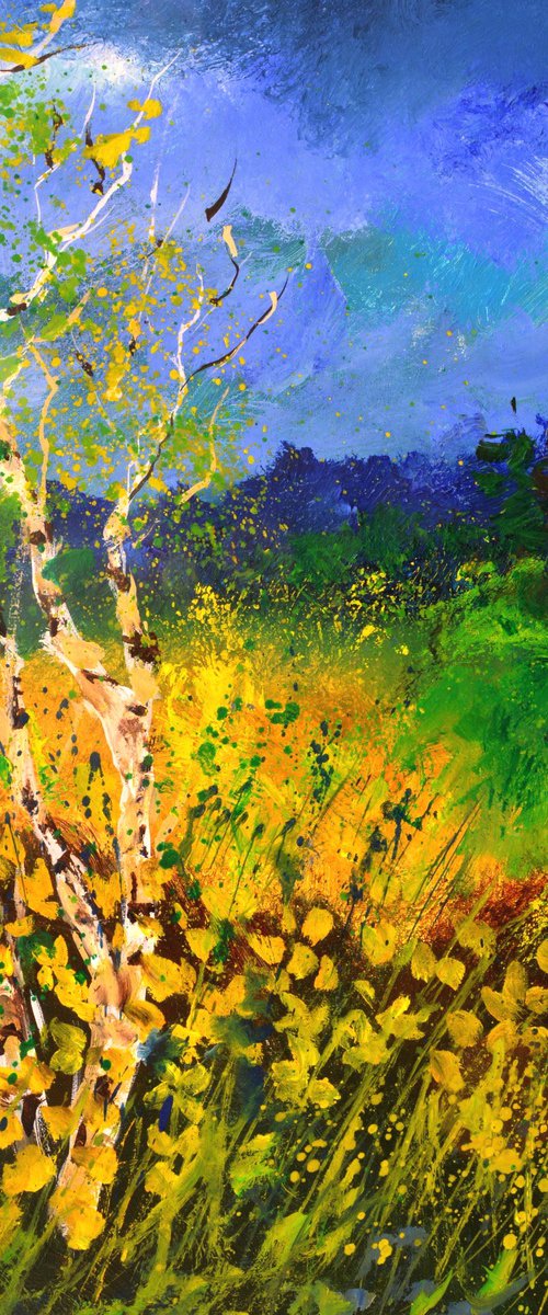 Yellow spring by Pol Henry Ledent