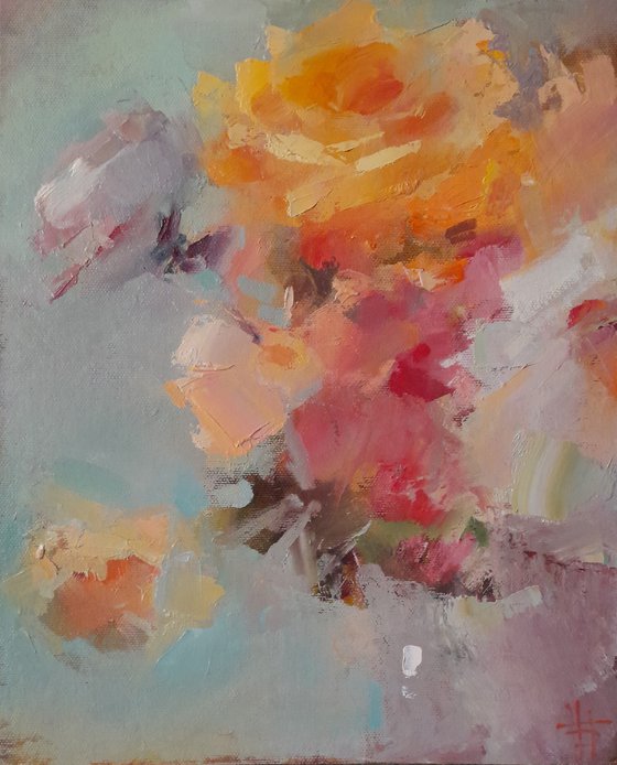 A study of a tea rose
