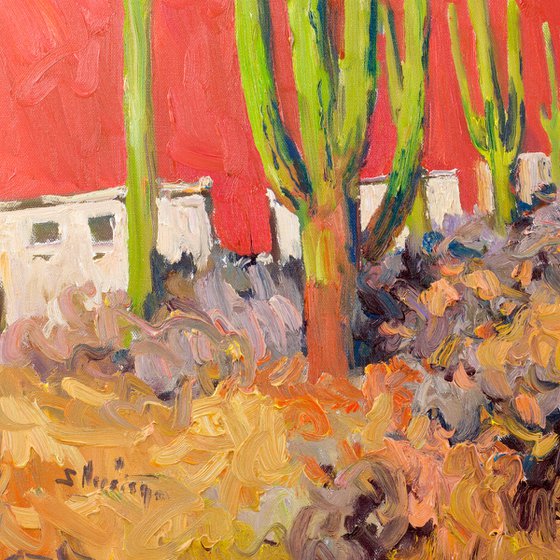 Desert Vibrance. Saguaros