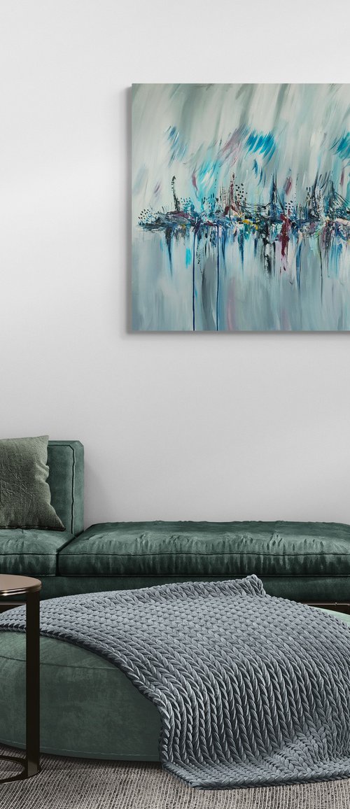 Paysage bleu artificiel by ÂME SAUVAGE