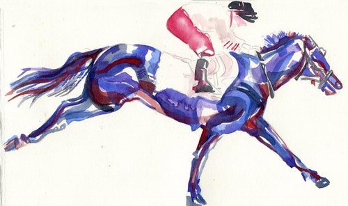 Horse Racing pt 1 by Hannah Clark