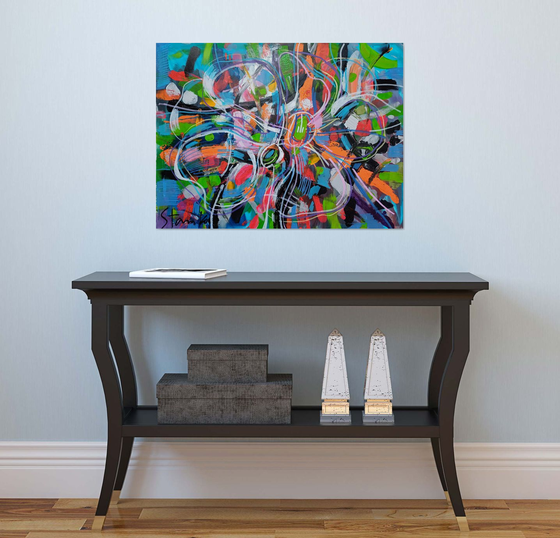 Floral abstraction-I