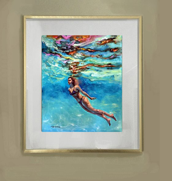 Girl swimming40