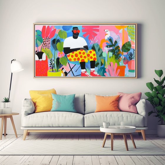 Modern Jungle Explorer