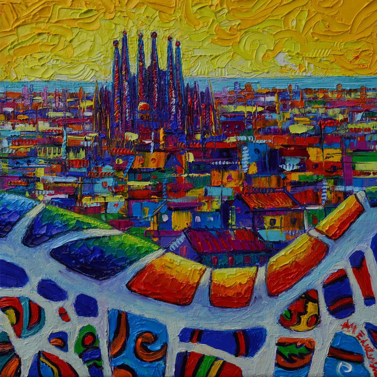 Гауди художник картины Барселона