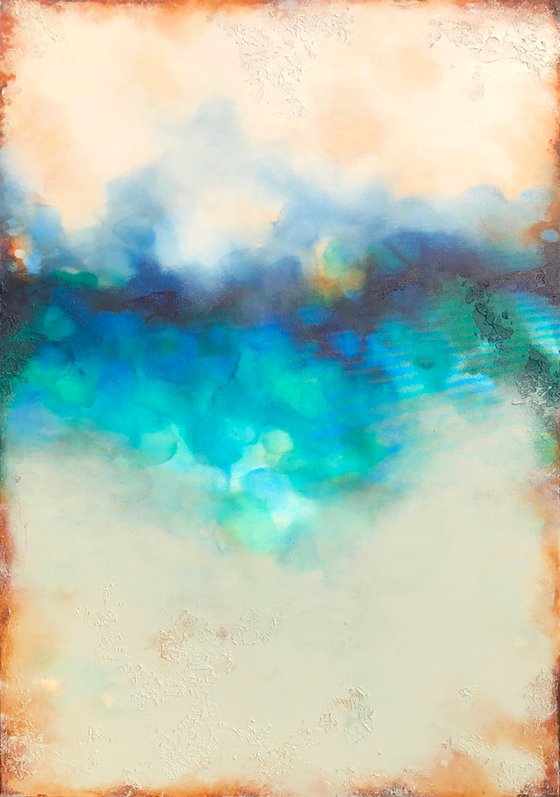 in pursuit blue (120 x 80 cm) Dee Brown