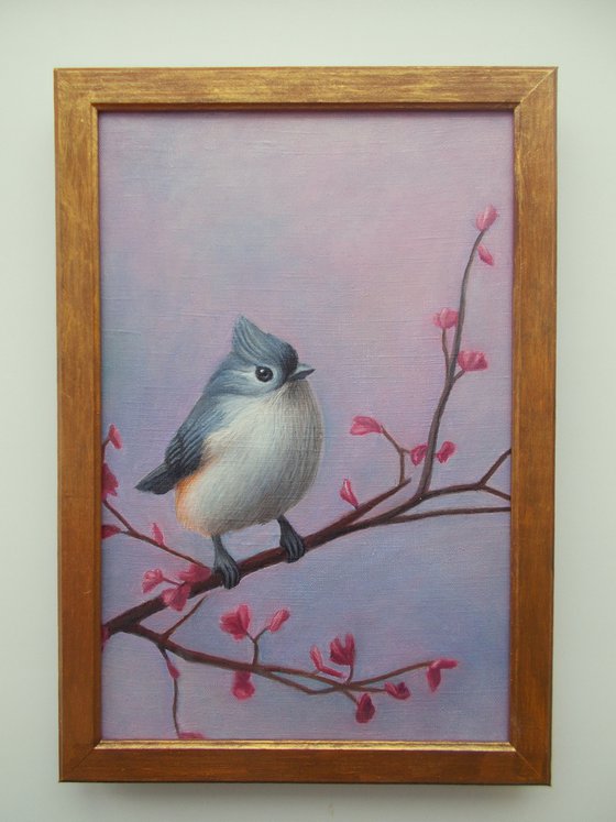 bird painting "Spring Morning"