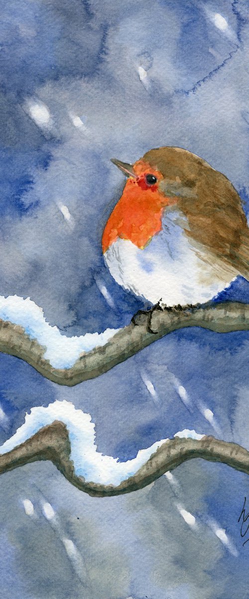 Fat Little Robin by Lisa Mann