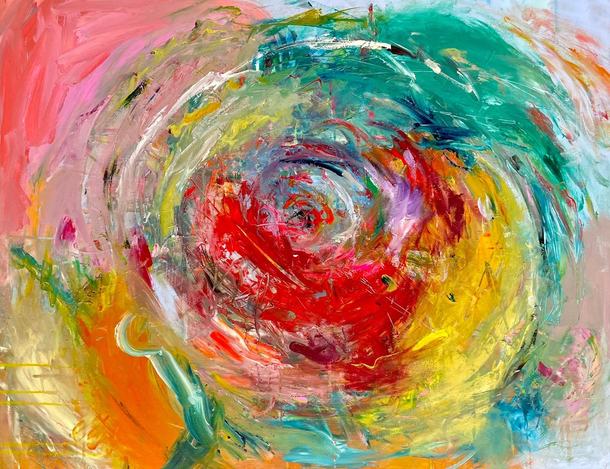 In Bloom By Jennifer Day, 31 X 24, Artwork For Sale On Artfinder