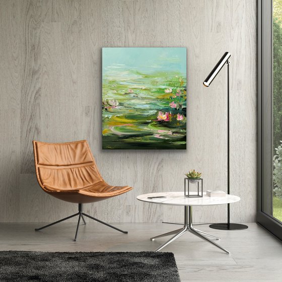 Water lilies No 166,