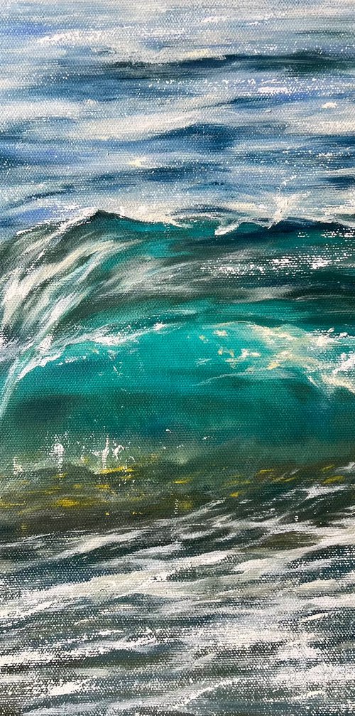 Sparkle wave by Valeria Ocean