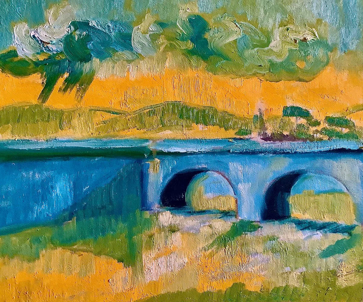 Bridge on the River Tiber by Angus MacDonald