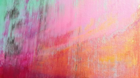 Breath of the Earth 3 - original colorful abstract painting