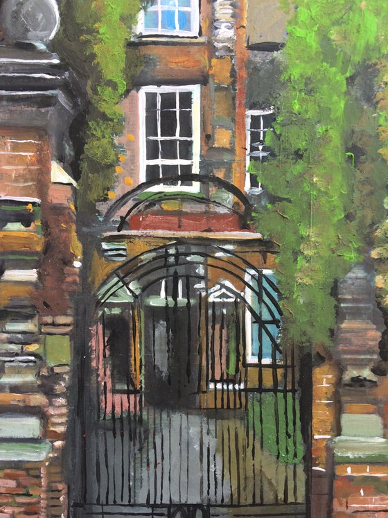 Wilberforce House, Hull Acrylic painting by Andrew Reid Wildman Artfinder