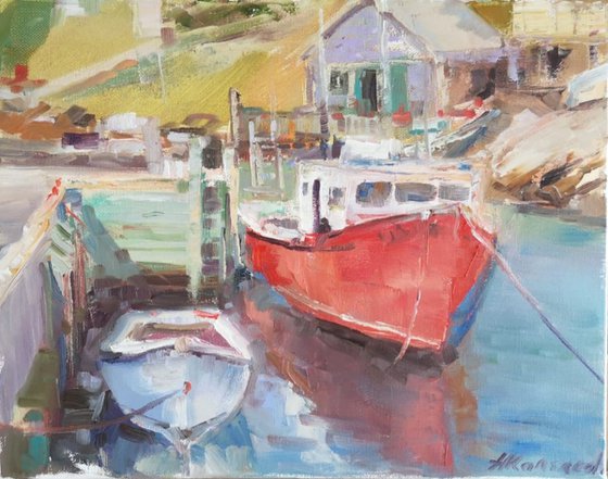 Boats (plein air)