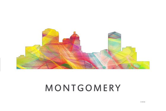 Montgomery Alabama Skyline WB1