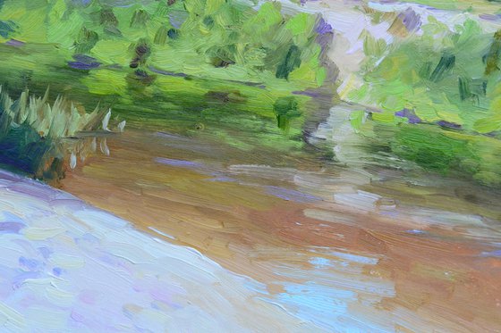 Noon on the river