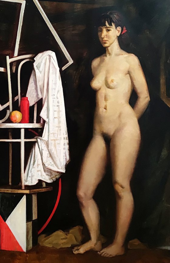 Double staging with nudes