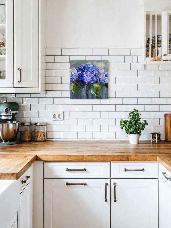 Sapphire Hydrangea — Small Floral