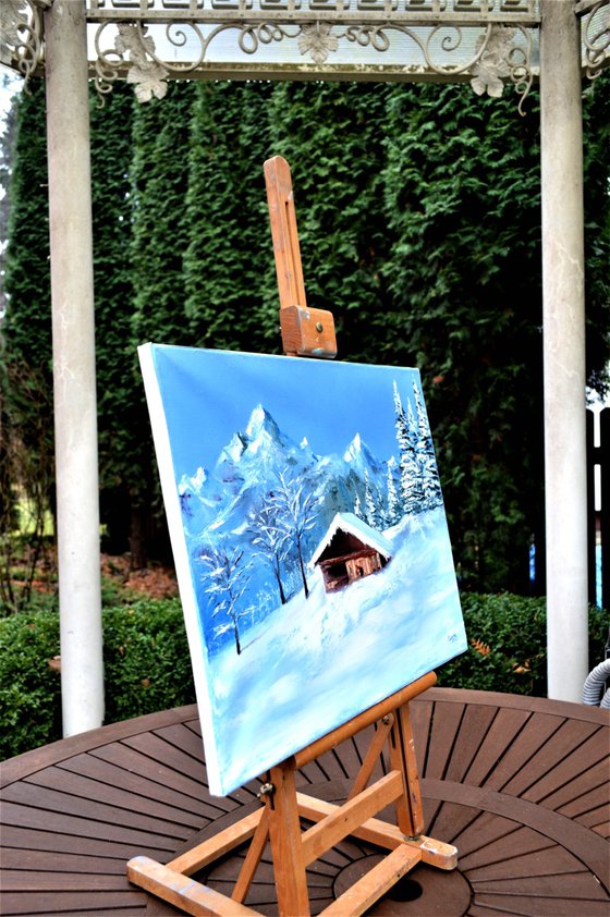 Heritage Series: Alpine Glow — Winter Peak