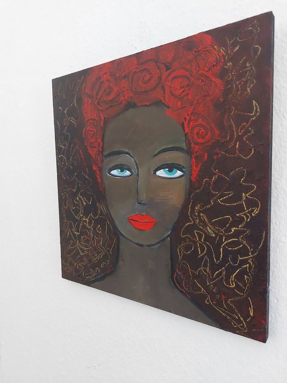 Black Lady, Red Roses