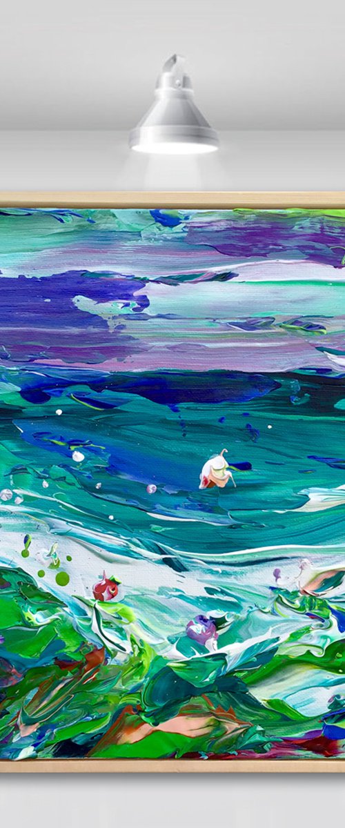 'Coastal no.39' - 12x12" by Tatiana Georgieva