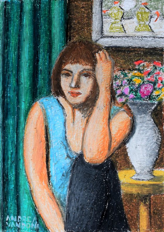 Woman With A Vase