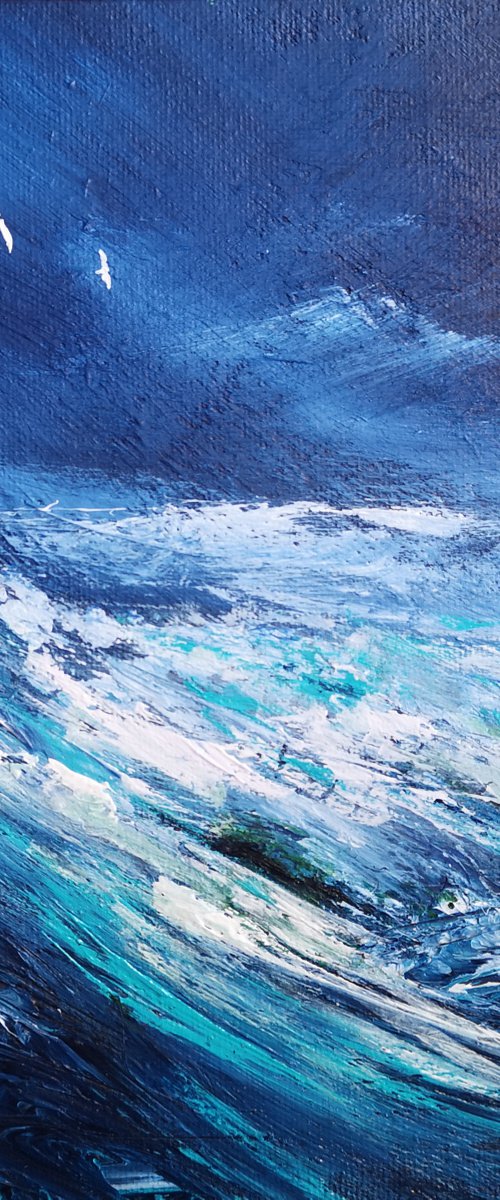 Winter Landscape IV- small, gorgeous by Mel Graham