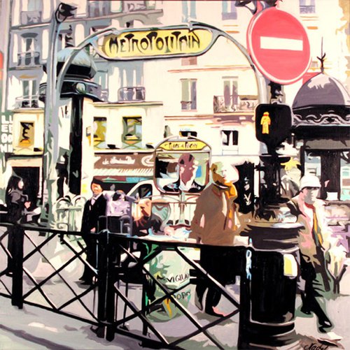 place clichy by Clotilde Nadel