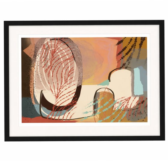 Organic Balance Floral Abstraction