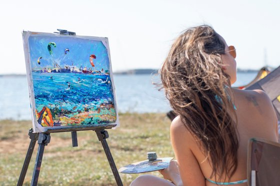 Kitesurfing - Spot atmosphere